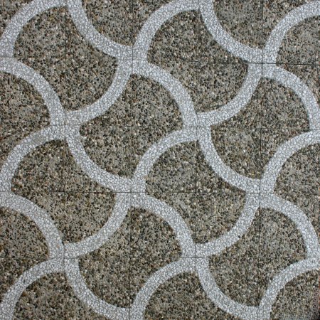GHIAIA LAVATA DECORATA 40x40